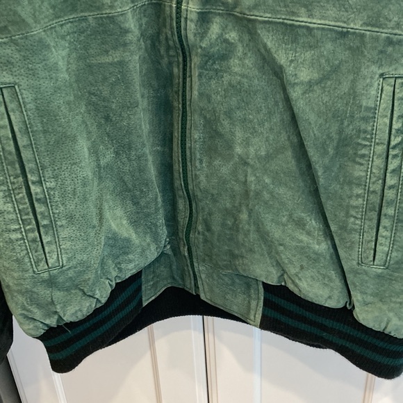 Vintage NFL Green Bay Packers Leather Varsity Jacket XL | Embroidered Logos - Picture 5 of 16